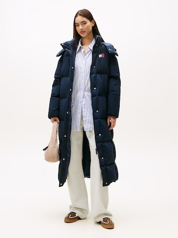 Manteau d’hiver 'Alaska' Tommy Jeans en bleu : devant