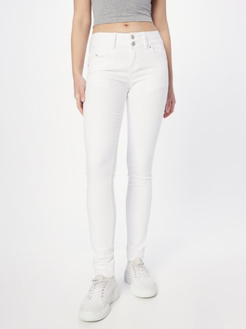 Slimfit Jeans 'Molly' di LTB in bianco: frontale