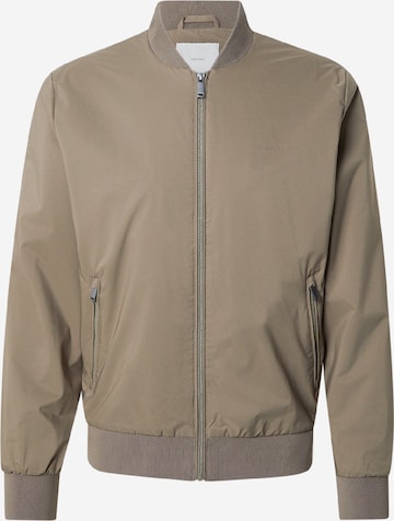 Calvin Klein Between-season jacket 'MATTE' in Green: front
