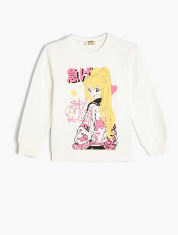 Koton Sweatshirt in Beige: front