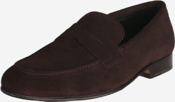 Chaussure basse Gordon & Bros en marron : devant