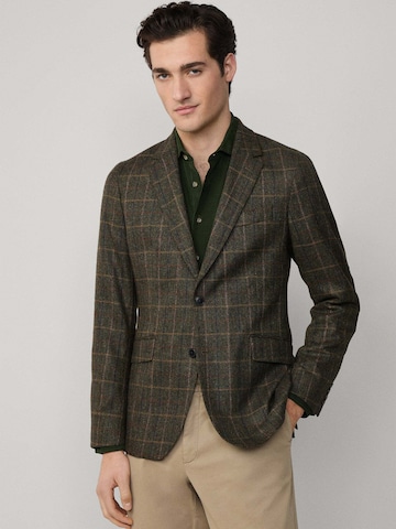 Hackett London Slim fit Colbert in Groen: voorkant
