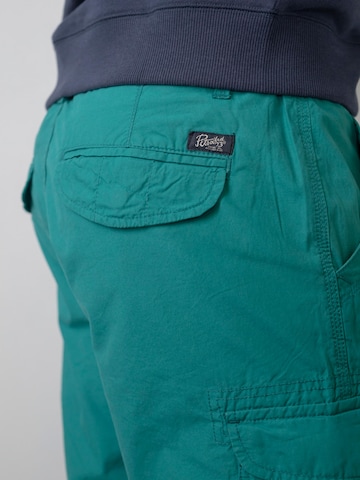 Petrol Industries Regular Cargo Pants 'Blaze' in Blue