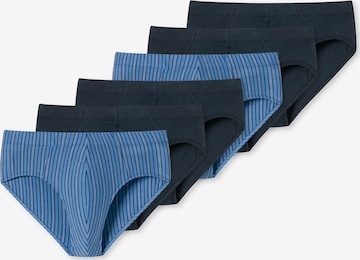 SCHIESSER Slip ' 95/5 Organic ' in Blauw: voorkant