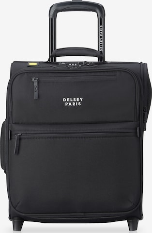 Trolley di Delsey Paris in nero: frontale