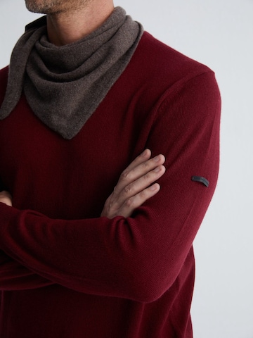 SILK & CASHMERE Gebreid vest in Rood