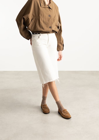 Mocassin SACHA en marron : devant