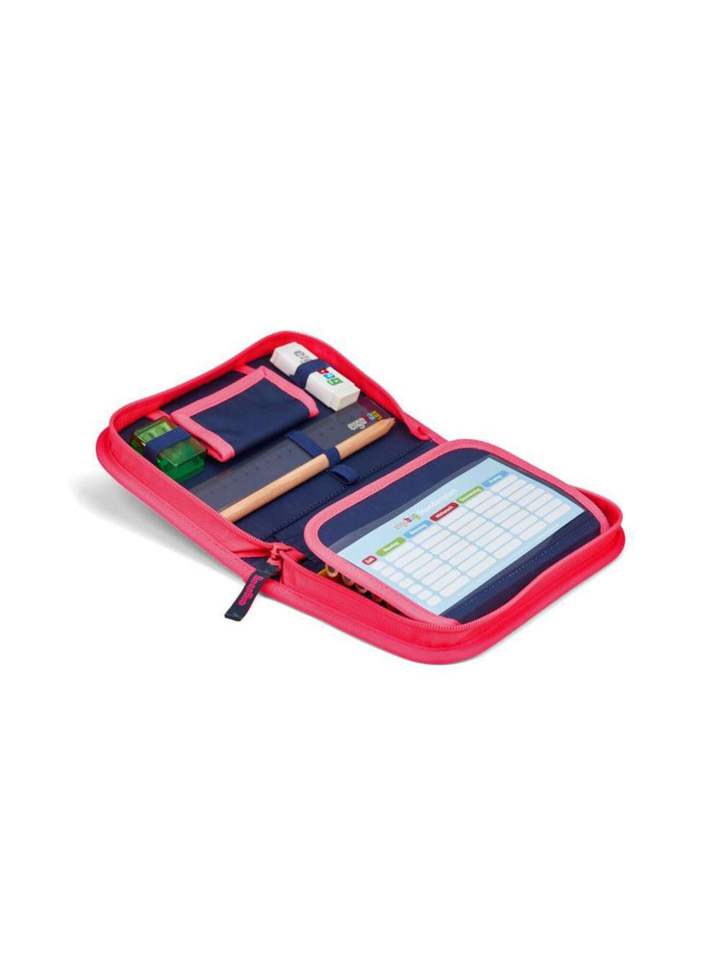 ergobag Backpack 'Urlaub auf dem ReitBärhof' in Pink