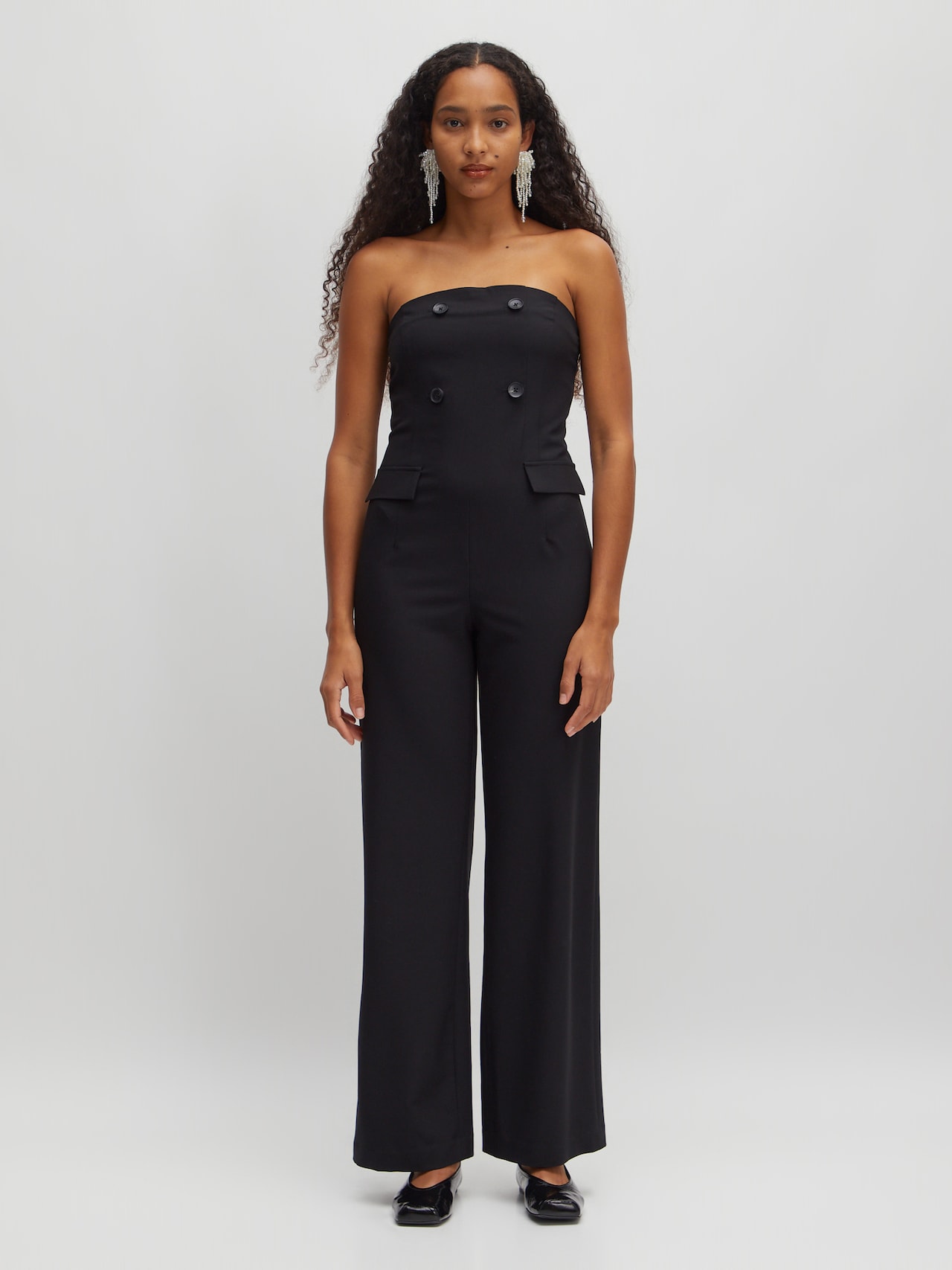 EDITED Produkte Jumpsuit 'Kian' schwarz