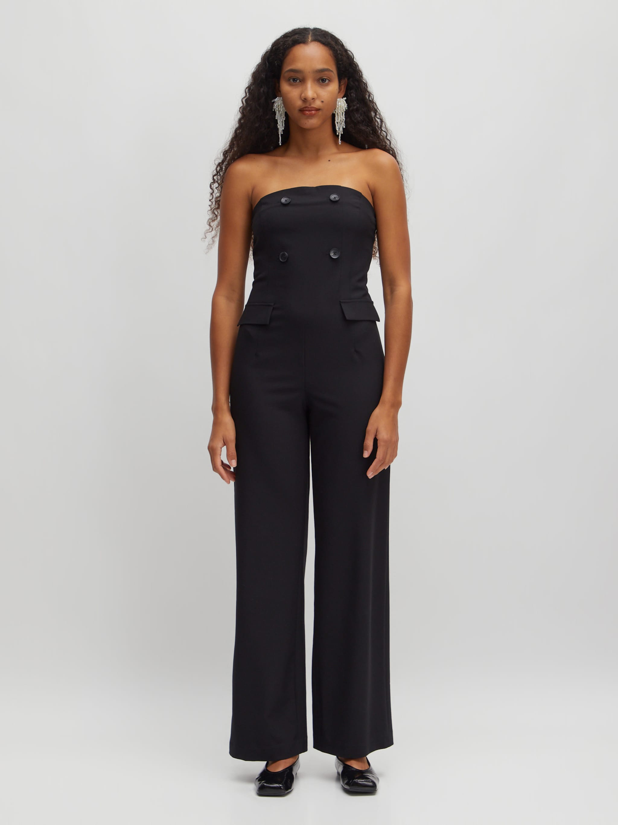 EDITED Producten Jumpsuit 'Kian' Zwart