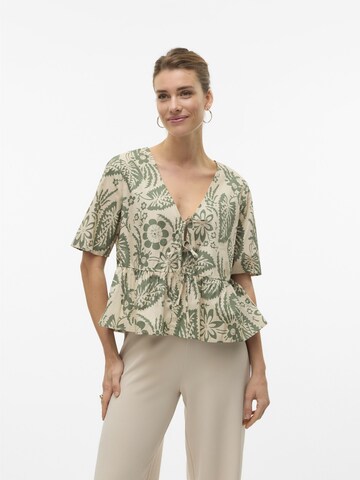 VERO MODA Top 'VMSaga' in Beige: front