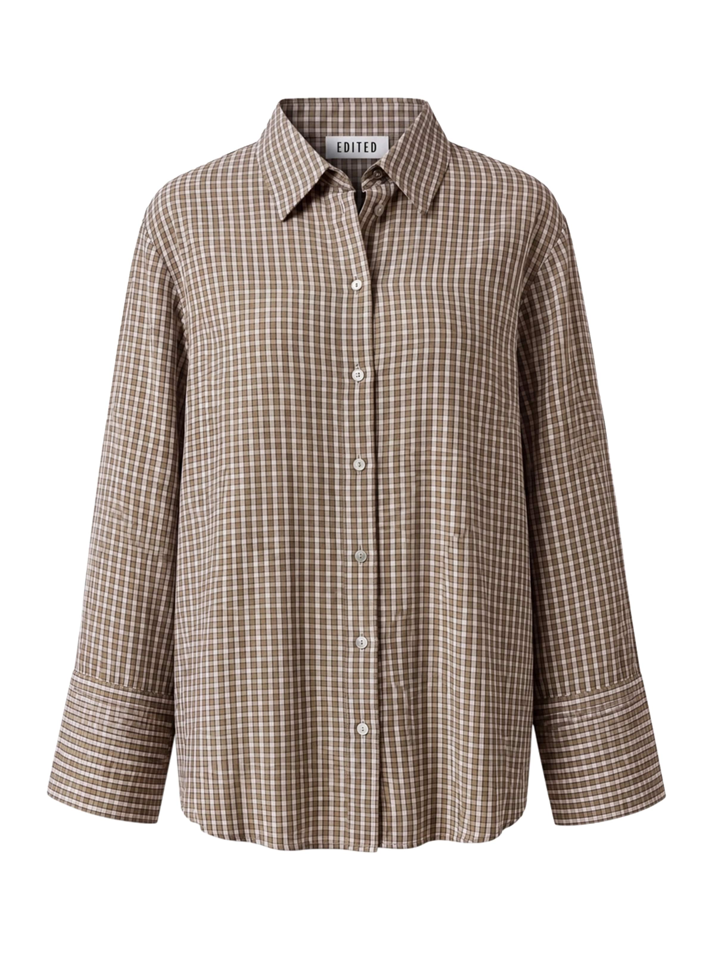EDITED Bluse 'Juri ' in Beige: Vorderseite