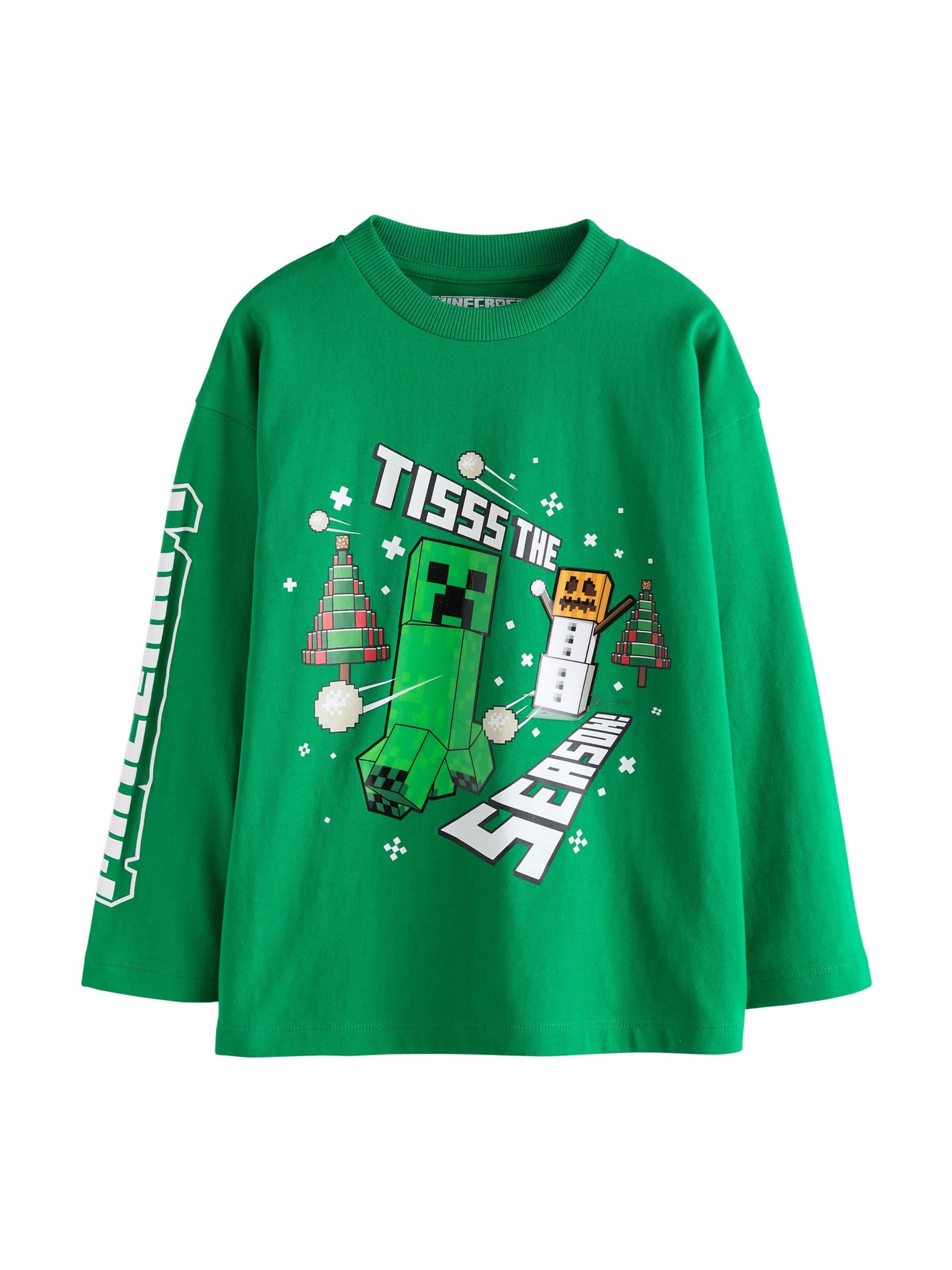 Next - Camiseta en verde: frente