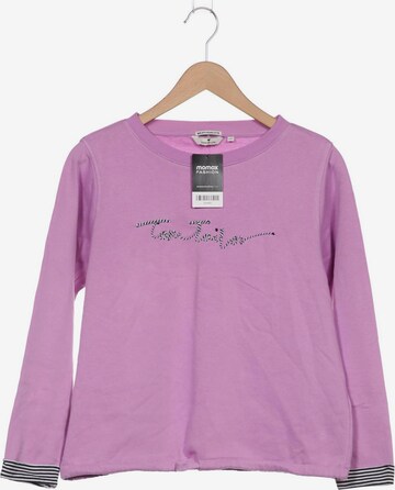 TOM TAILOR Sweatshirt & Zip-Up Hoodie in XS in Purple: front