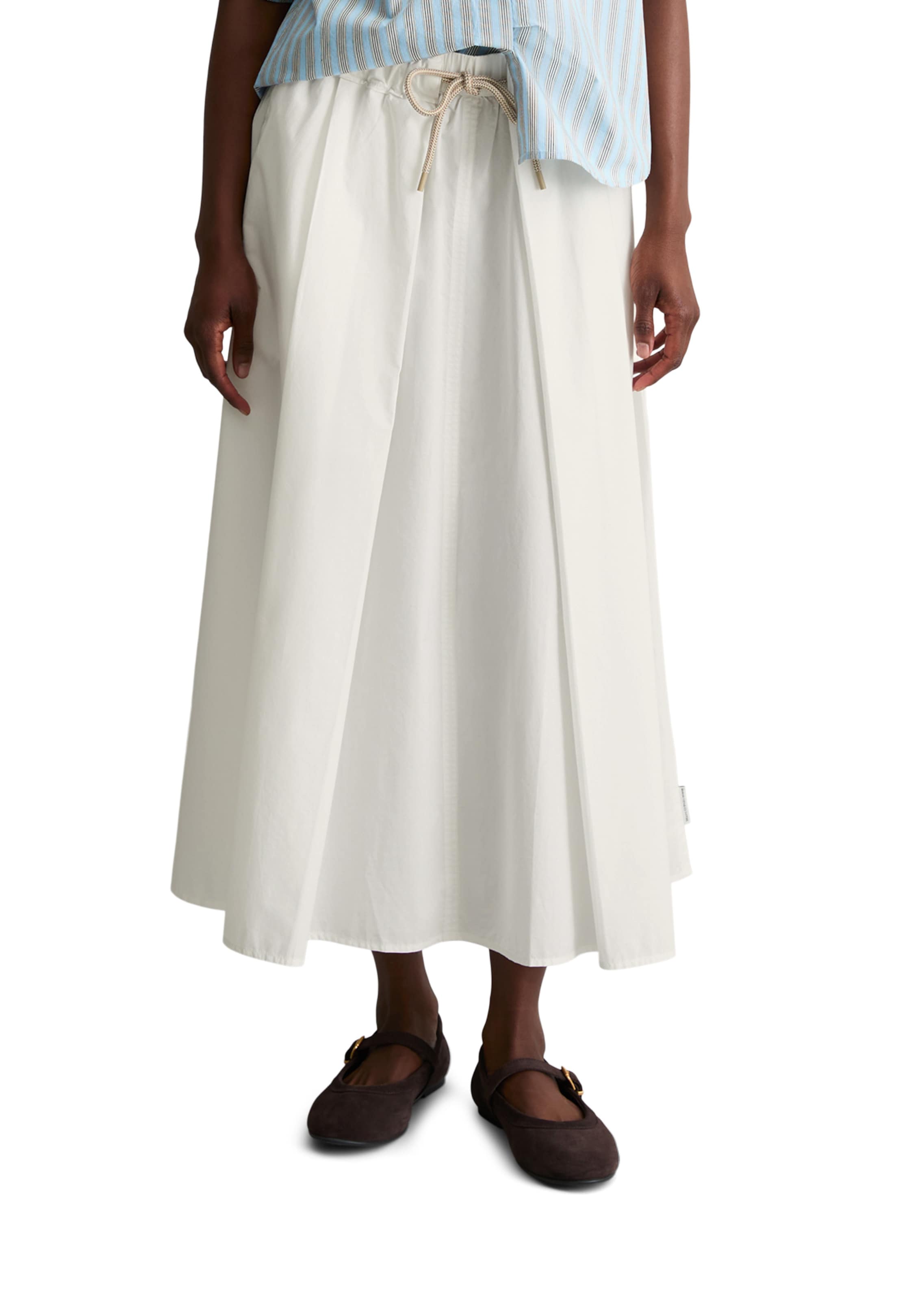 Marc O'Polo DENIM Rok in Wit: voorkant