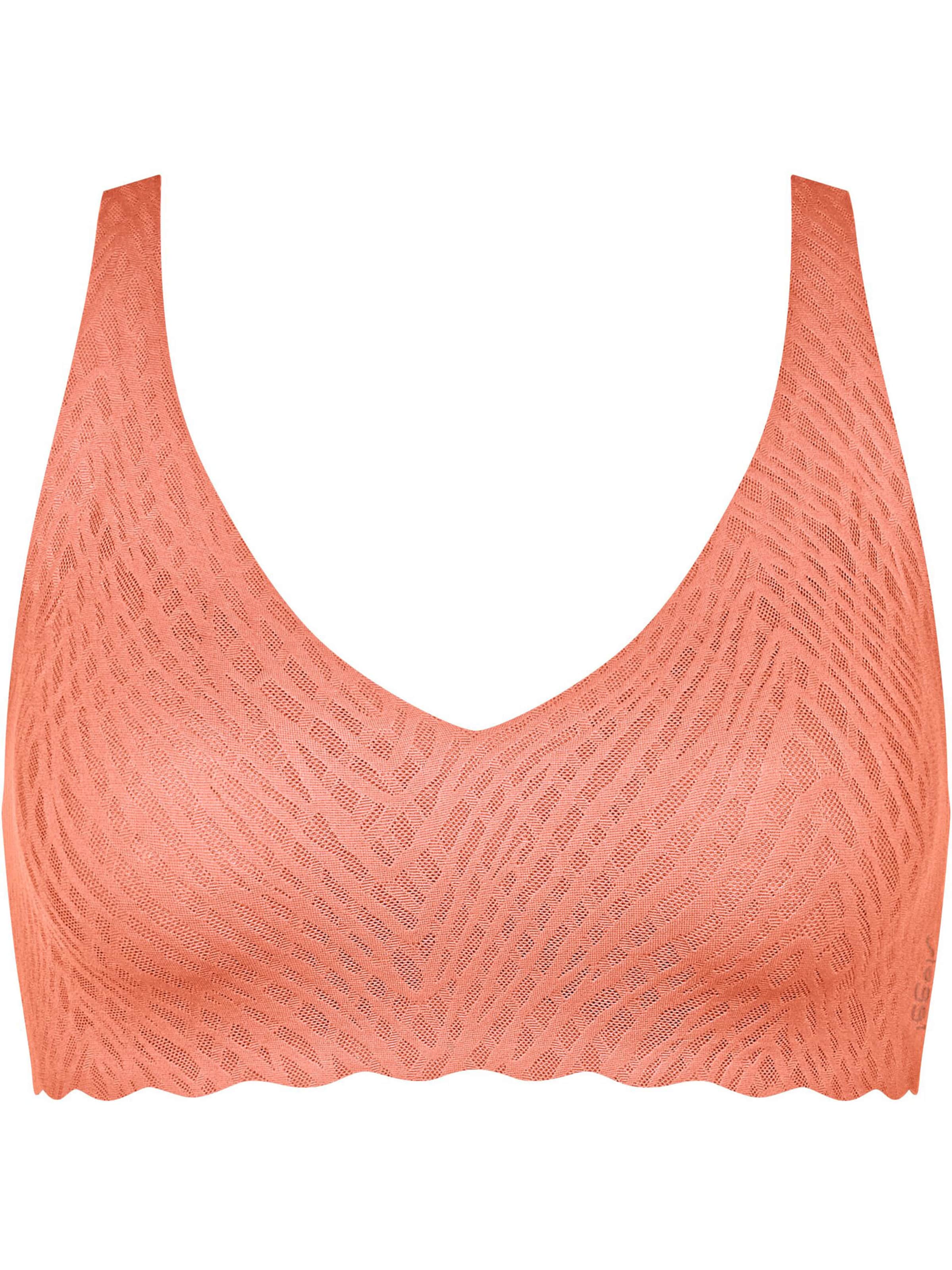 SLOGGI Bra 'ZERO Feel Bliss' in Orange: front