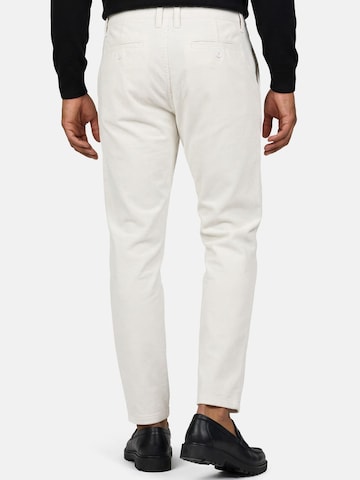 Regular Pantalon 'A111' Tazzio en blanc