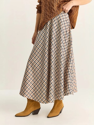 Bianco Lucci Rok in Beige: voorkant