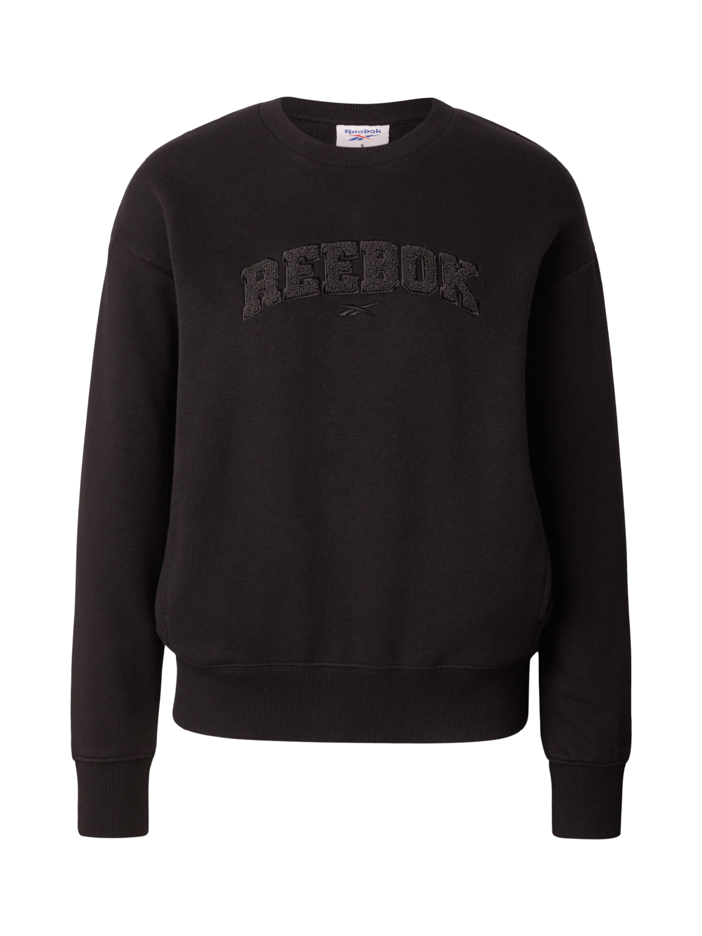 Reebok Majica | črna barva: sprednja stran