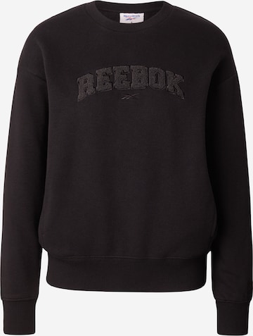 juoda Reebok Megztinis be užsegimo: priekis