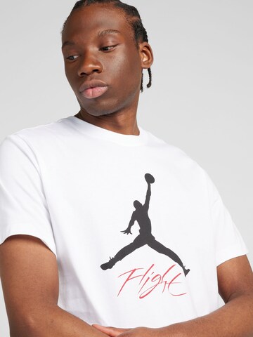 Jordan T-shirt 'JUMPMAN FLIGHT' i vit