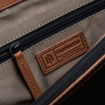 Farmhood Document Bag in Brown