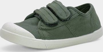 Baskets Pisamonas en vert : devant