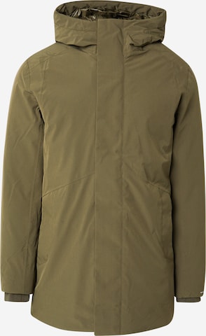 JACK & JONES Zimska jakna 'JJEKeen' | zelena barva: sprednja stran