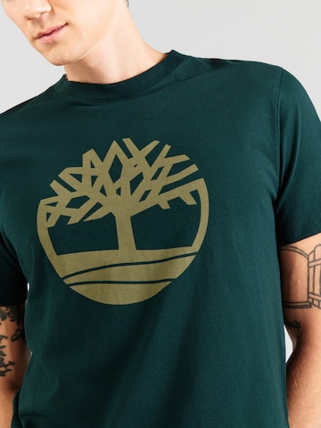 TIMBERLAND Shirt 'NORTHWOOD TREE' in Groen