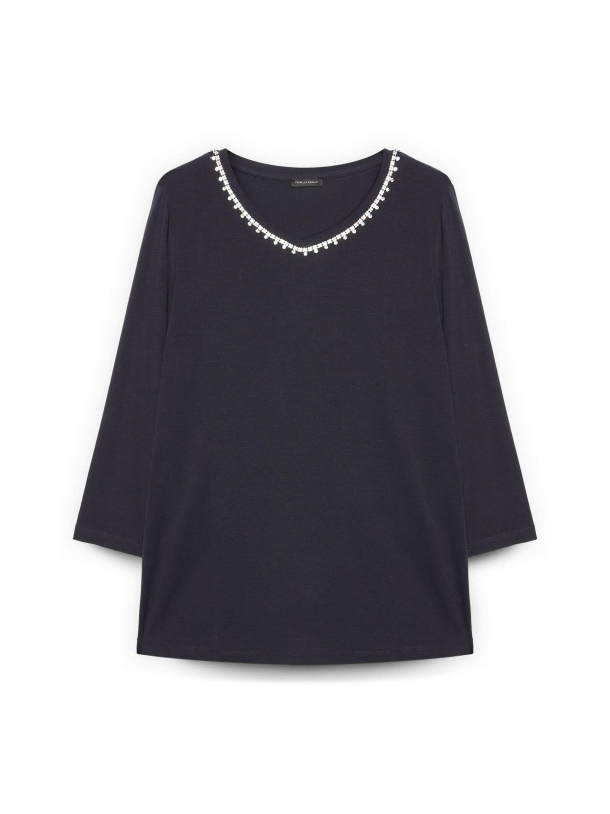 Fiorella Rubino - Camiseta en azul: frente