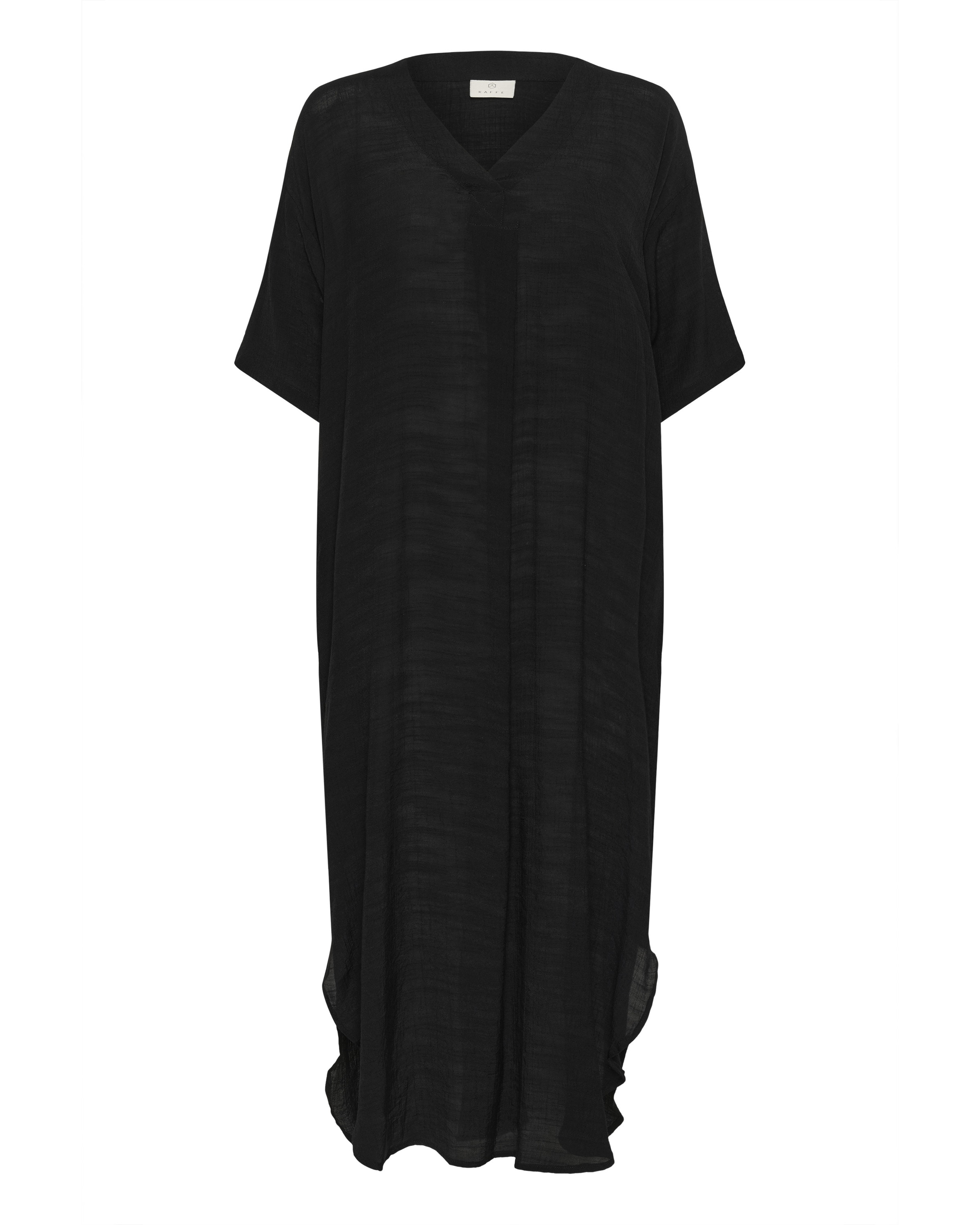 Kaffe Obleka | črna barva: sprednja stran