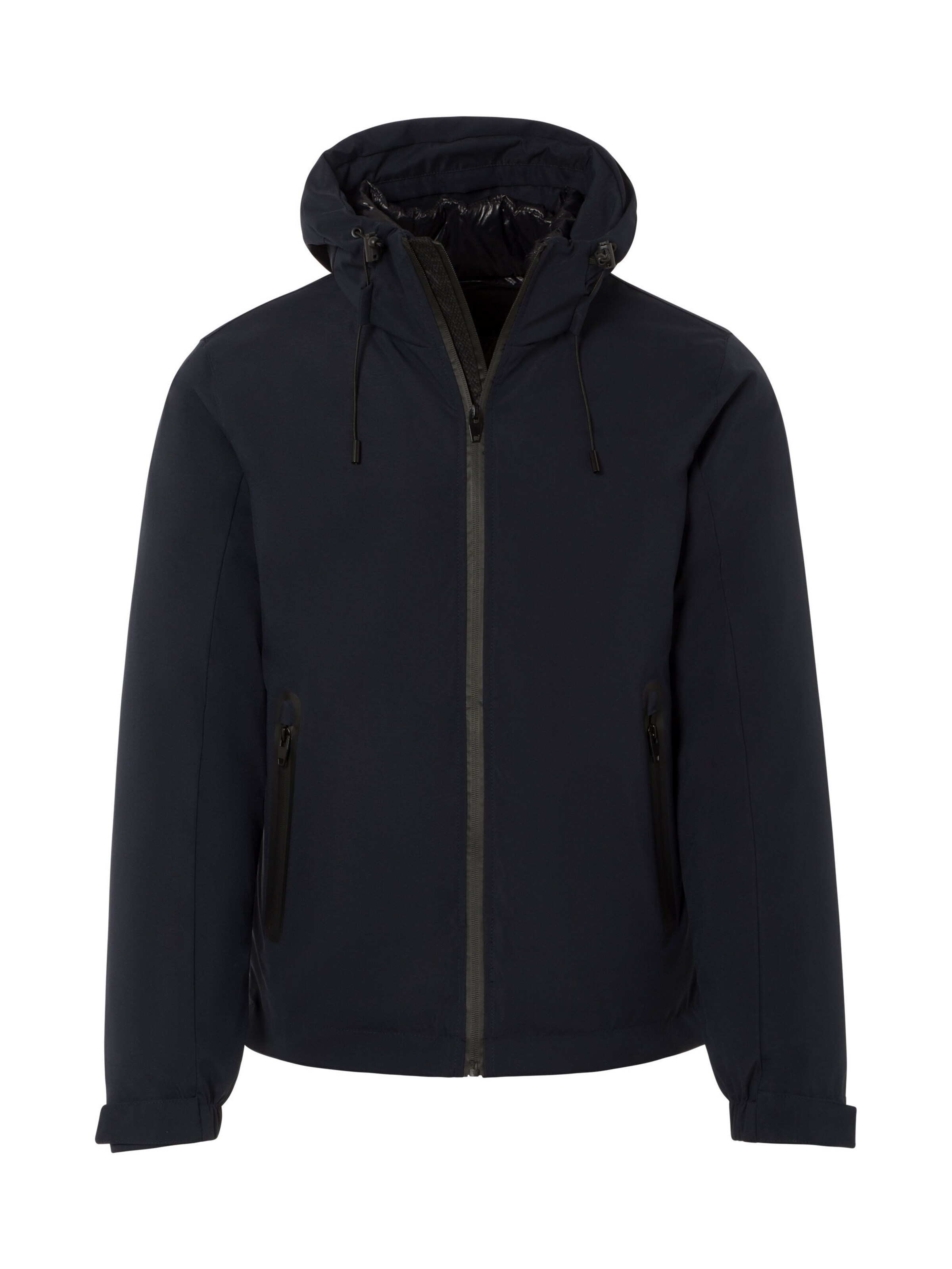 Thomas Goodwin Winterjas in Blauw: voorkant