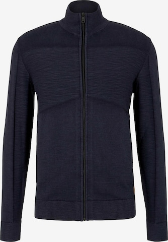 TOM TAILOR Knit Cardigan in Blue: front