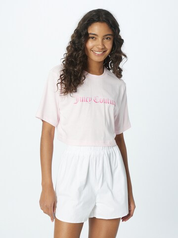 Juicy Couture Sport Performance shirt 'BRITTANY' in Pink: front