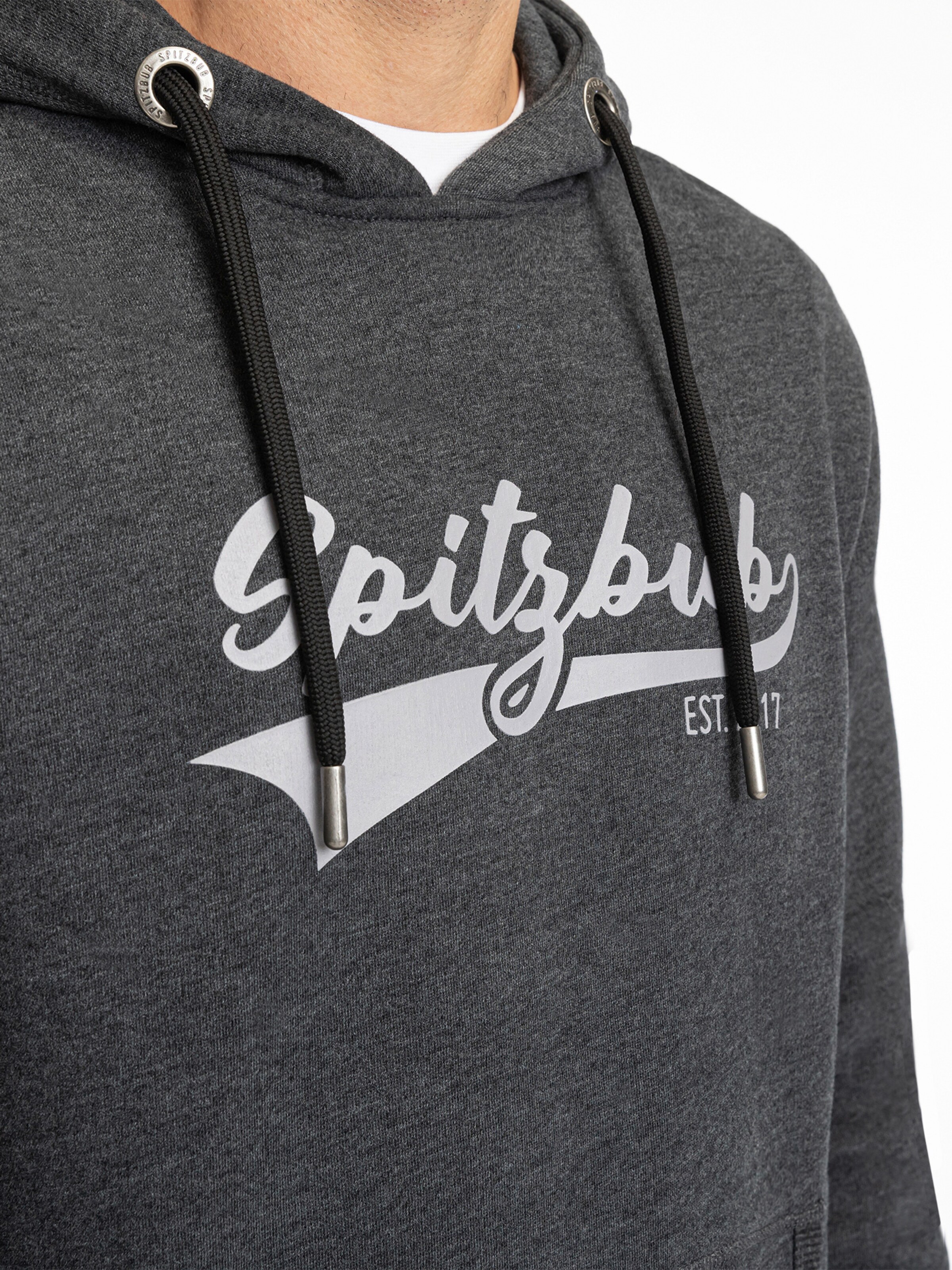 Sweat-shirt 'Emil' SPITZBUB en gris