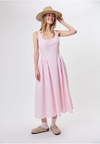 OH APRIL Jurk 'Arwen' in Roze: voorkant