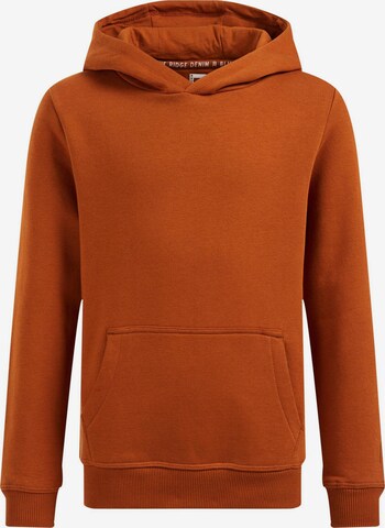 WE Fashion Суичър в кафяво: отпред