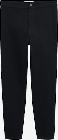 MANGO Skinny Fit Дънки 'Tania' в черно: отпред