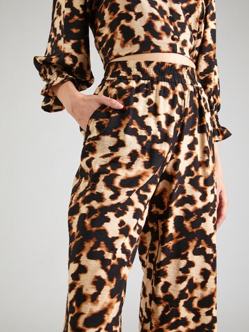 Wide Leg Pantalon 'IBINE' b.young en marron