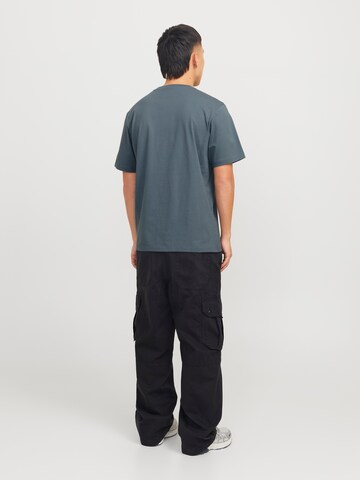 T-Shirt 'JORVesterbro' JACK & JONES en bleu