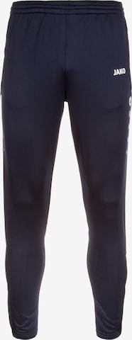 Tapered Pantaloni sportivi di JAKO in blu: frontale