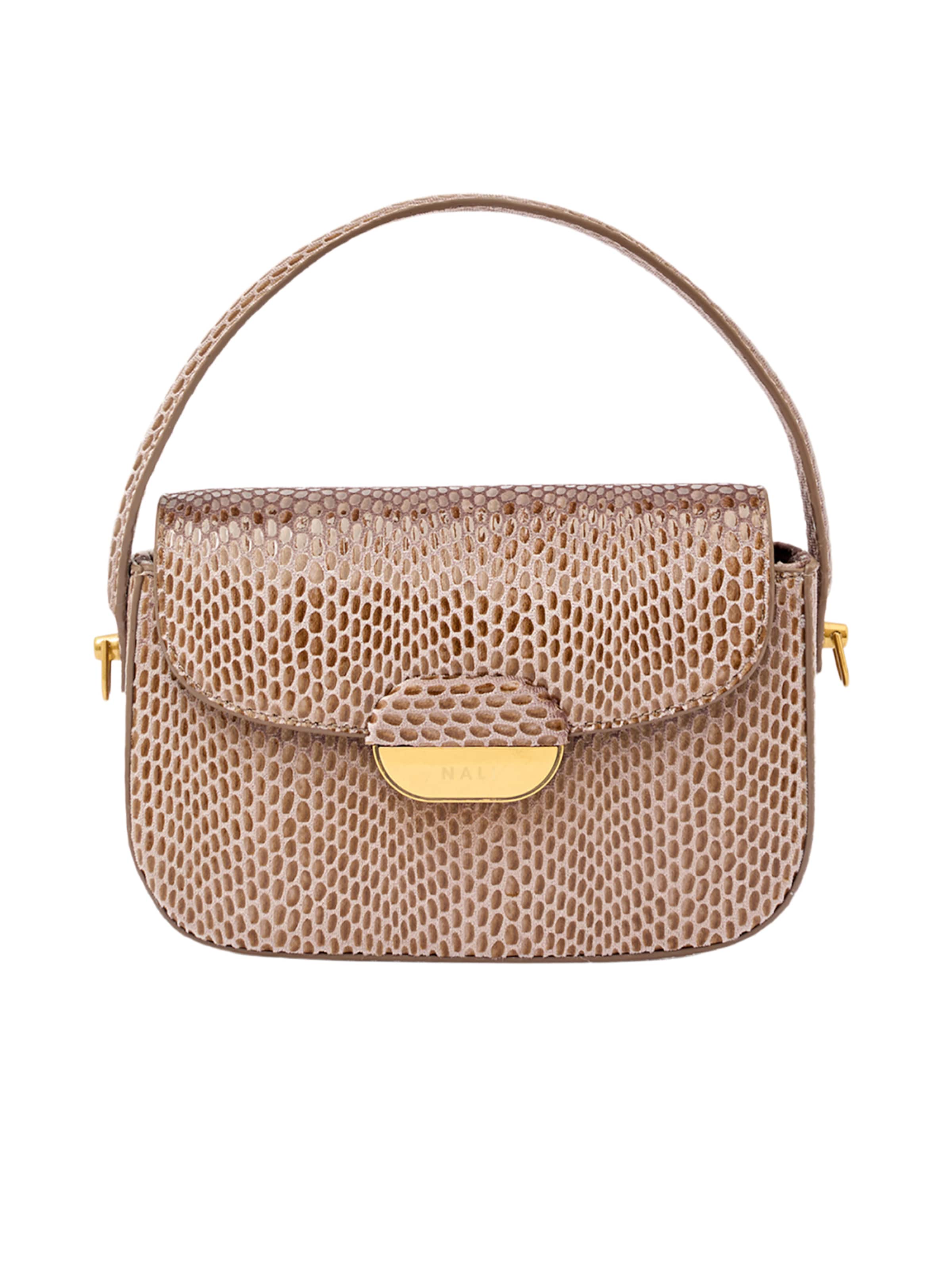 NALì Handtasche 'GIA' in Braun: Vorderseite