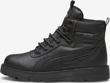 PUMA Lace-Up Boots 'Desierto v3 Puretex' in Black: front