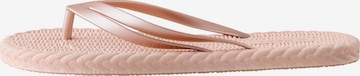 Next T-Bar Sandals in Pink: front