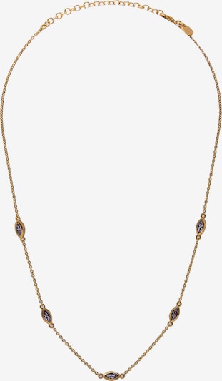 Pull&Bear Necklace in Gold / Purple, Item view