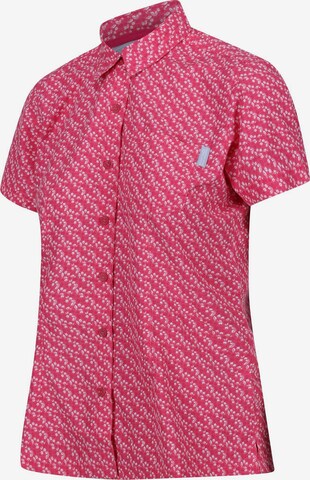 REGATTA Athletic Button Up Shirt 'Mindano VII' in Pink