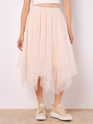 Jupe ' ' Apricot en gris