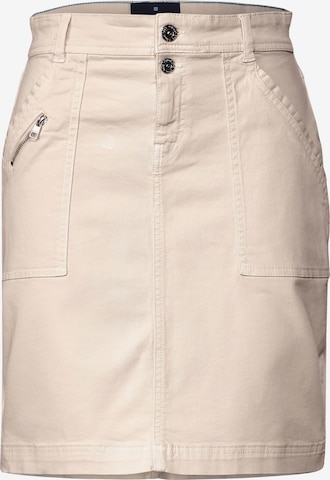 STREET ONE Skirt in Beige: front