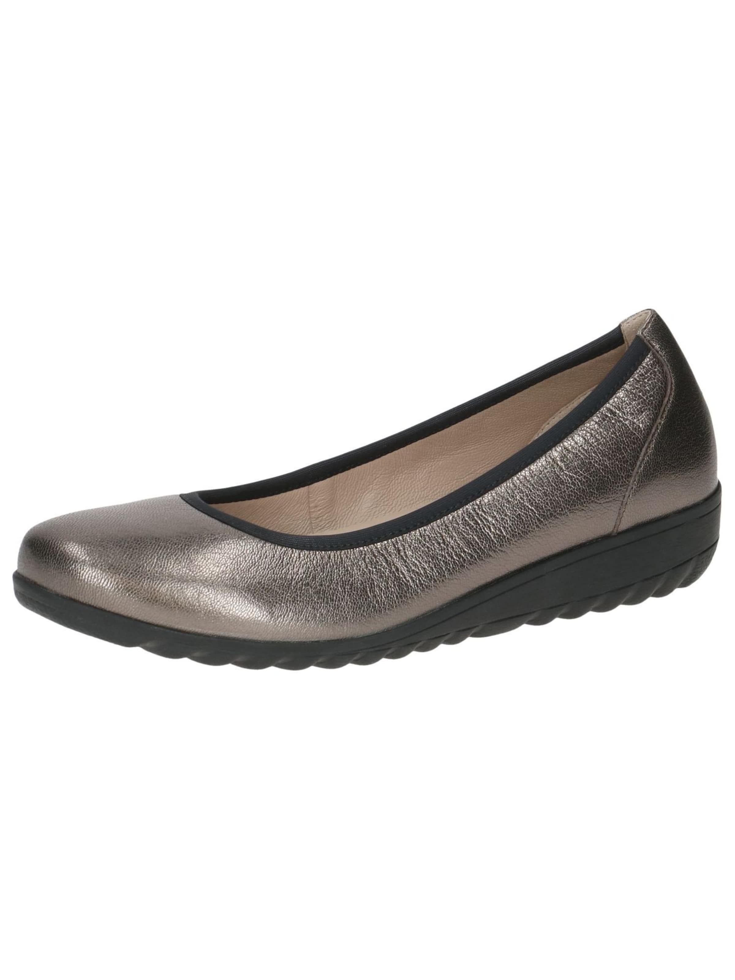 CAPRICE Ballerina in Silber: Vorderseite