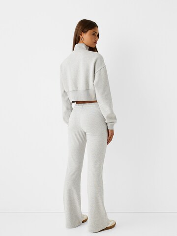 Bershka Sweatshirt in Grau